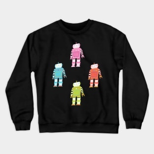 Kawaii Robots Crewneck Sweatshirt